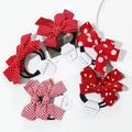 2pcs Baby Girls Bow Tie Rubber Band