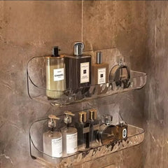 Acrylic Wall-Mounted Shelf