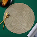 6pcs PVC Non-Woven Table Mats