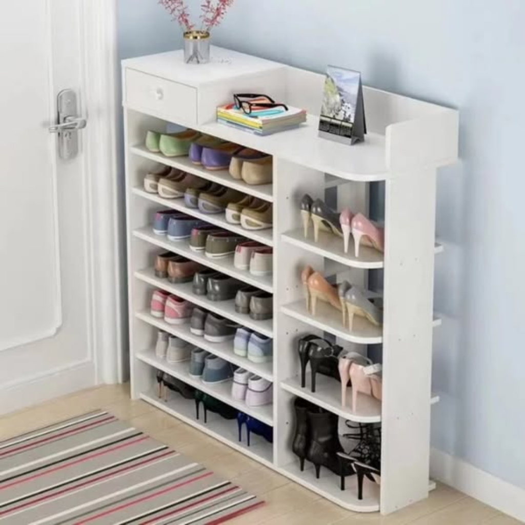 7 Layer Wooden Shoe Cabinet