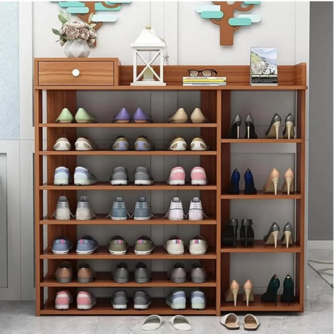 7 Layer Wooden Shoe Cabinet