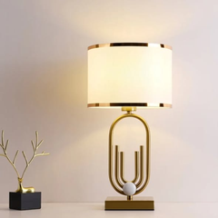 Gold Table Lamp