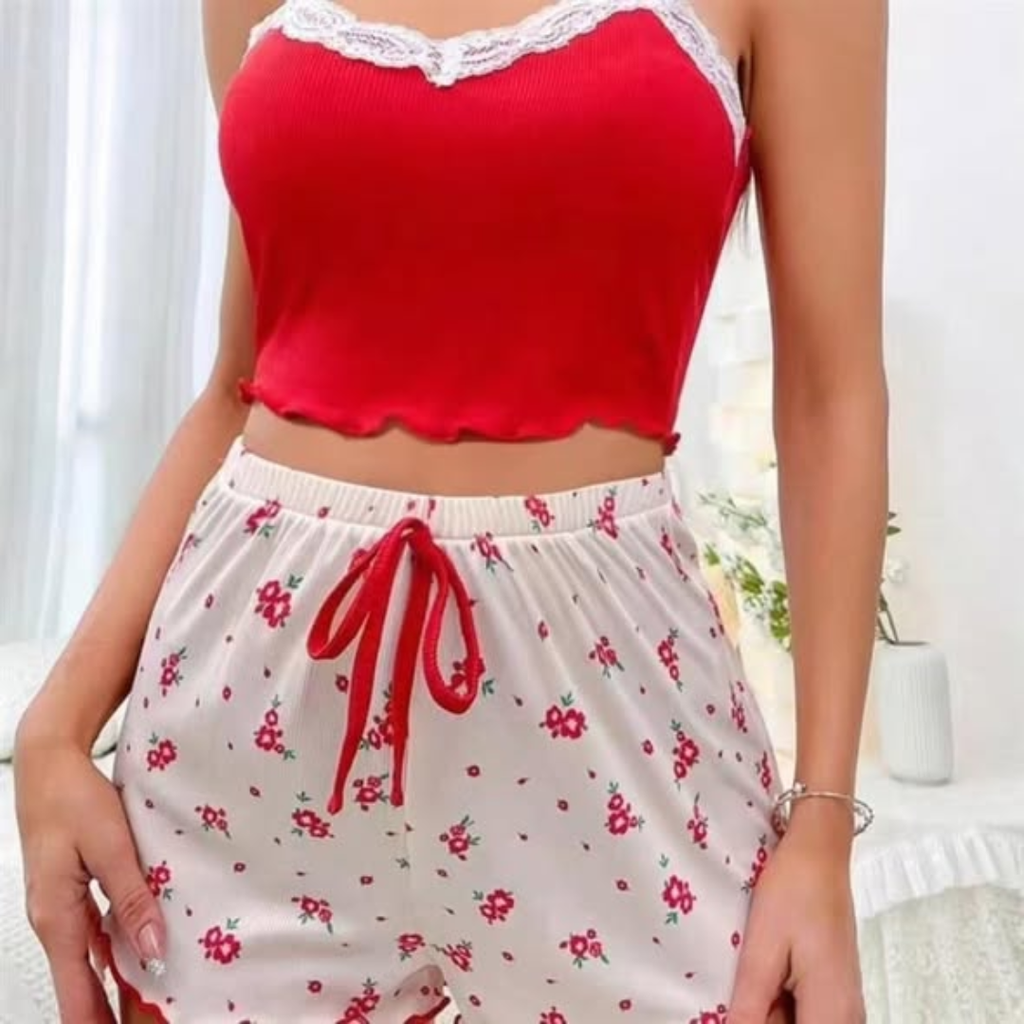Sleeping Lingerie Pajama Set
