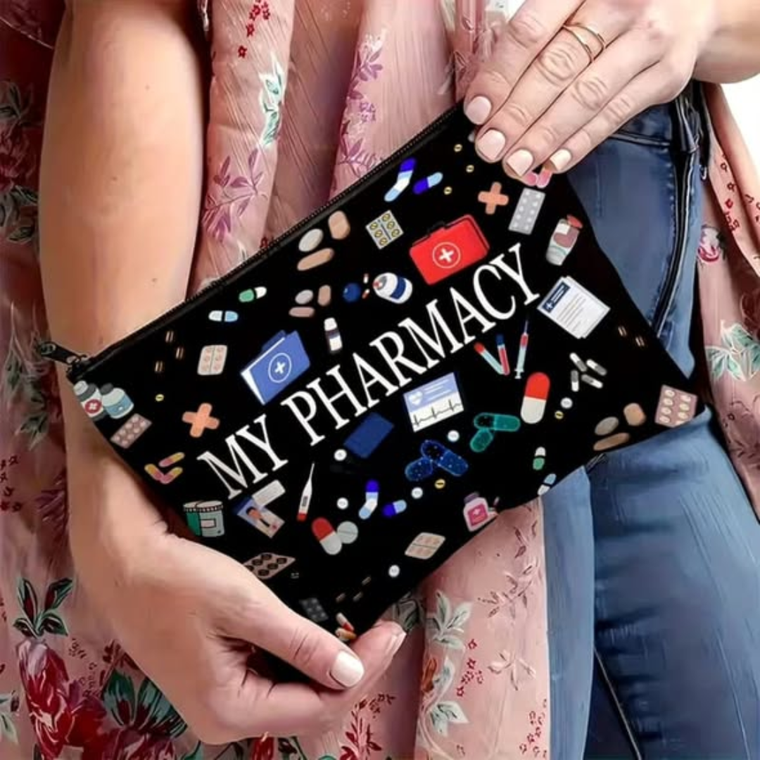First Aid Travel Medicine Pouch