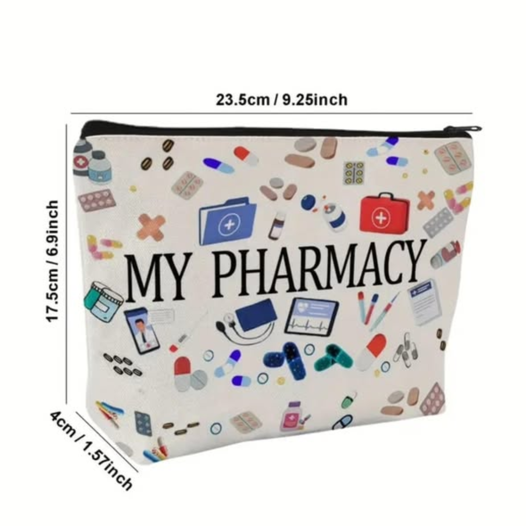 First Aid Travel Medicine Pouch