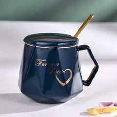 Diamond Shape Ceramic Cup Set
