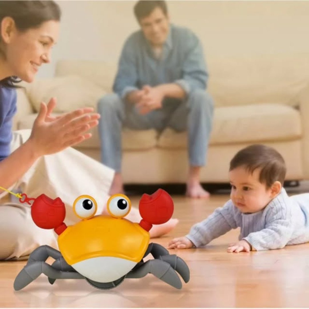 Crawling Octopus and Crab