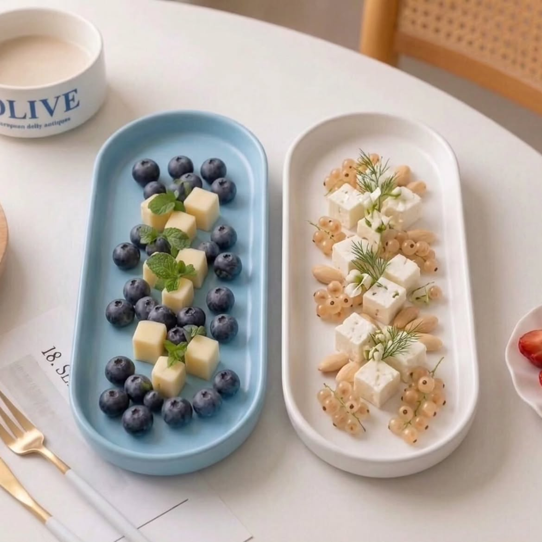 Minimalist Rectangular Serving Platters
