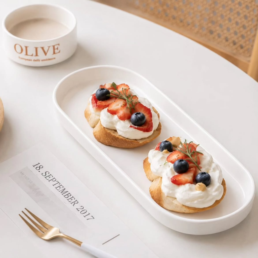 Minimalist Rectangular Serving Platters