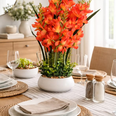 Table Top Big Potted Flowers