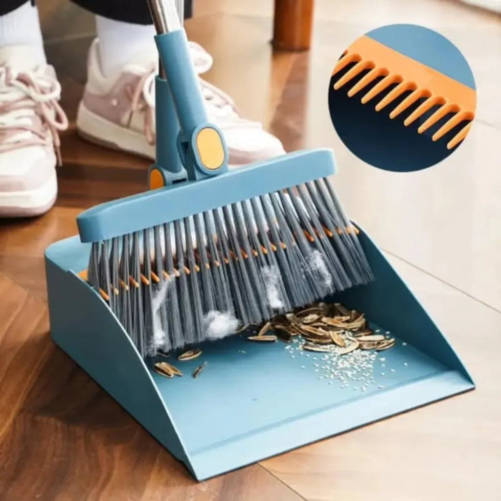 2 in 1 Dust Pan Comb Cleaning Brush Set