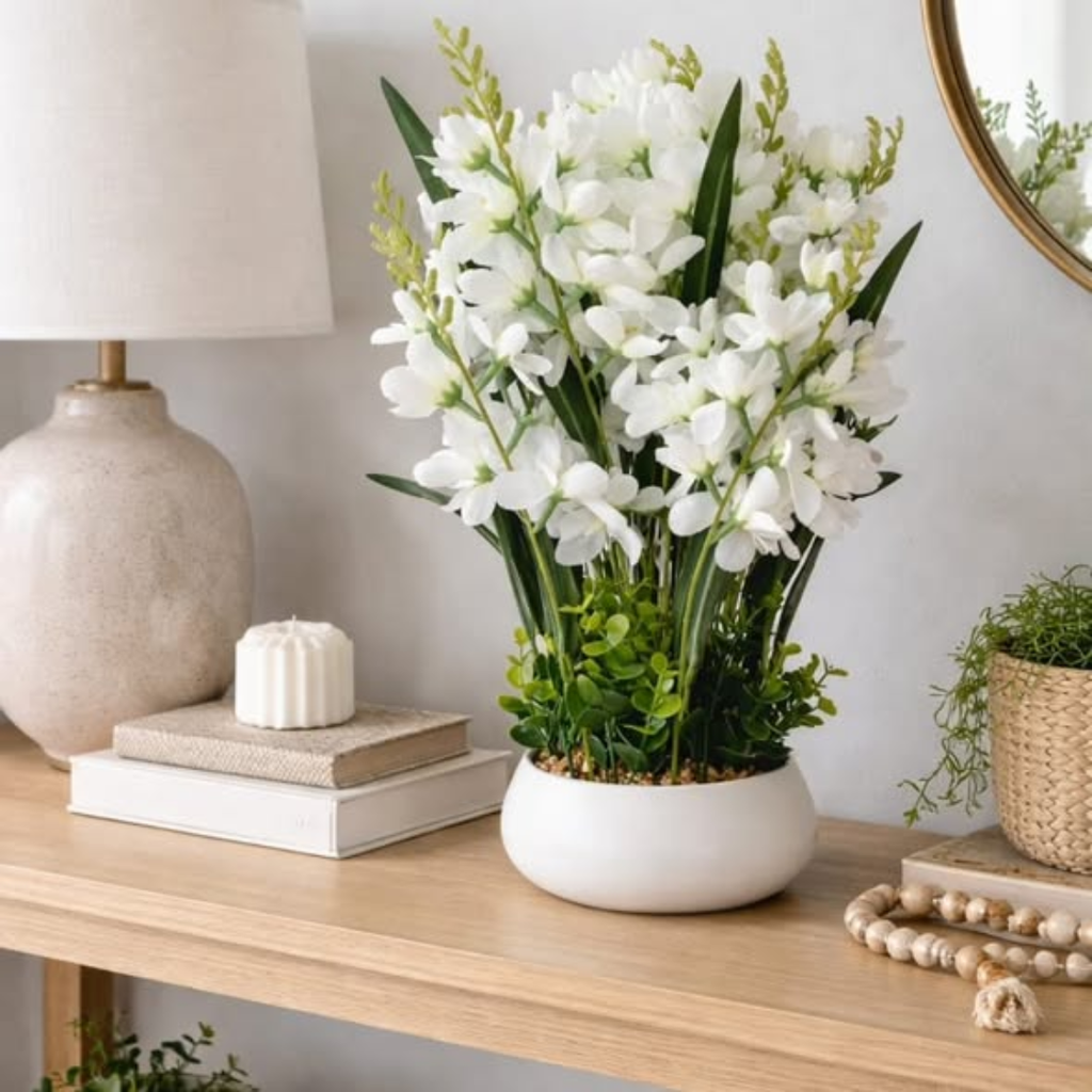 Table Top Big Potted Flowers