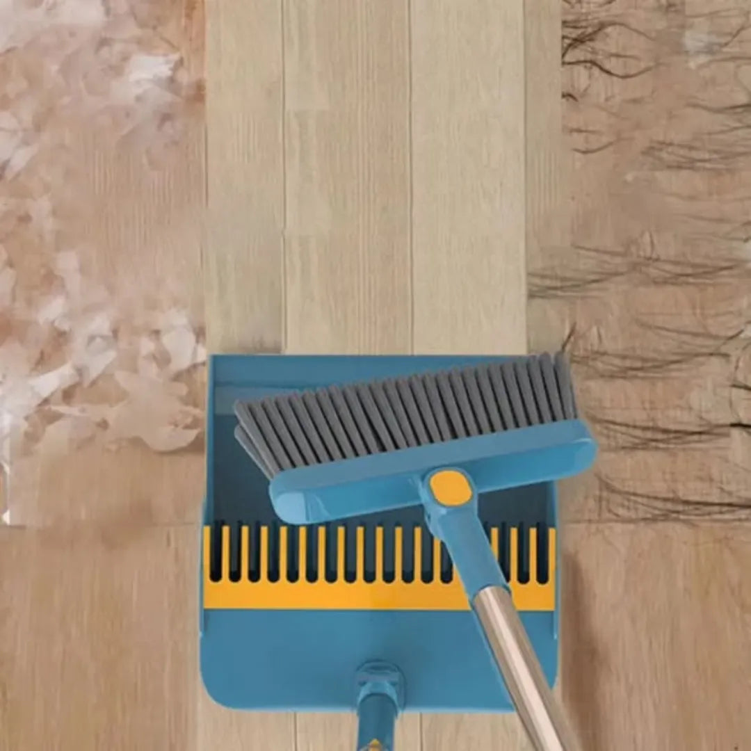 2 in 1 Dust Pan Comb Cleaning Brush Set