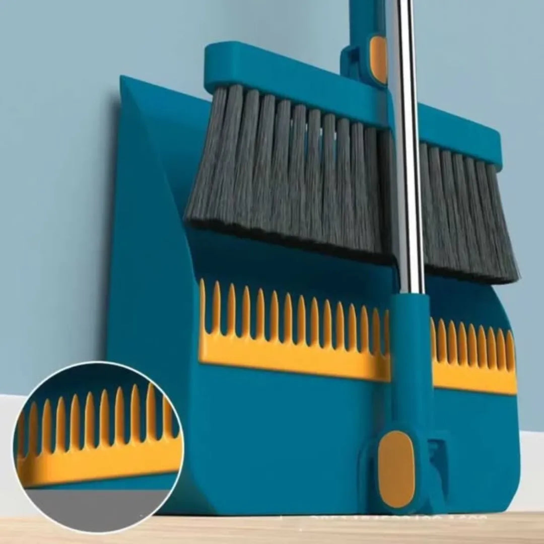 2 in 1 Dust Pan Comb Cleaning Brush Set