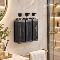 Wall Mounted Soap Shampoo and Gel Dispenser
