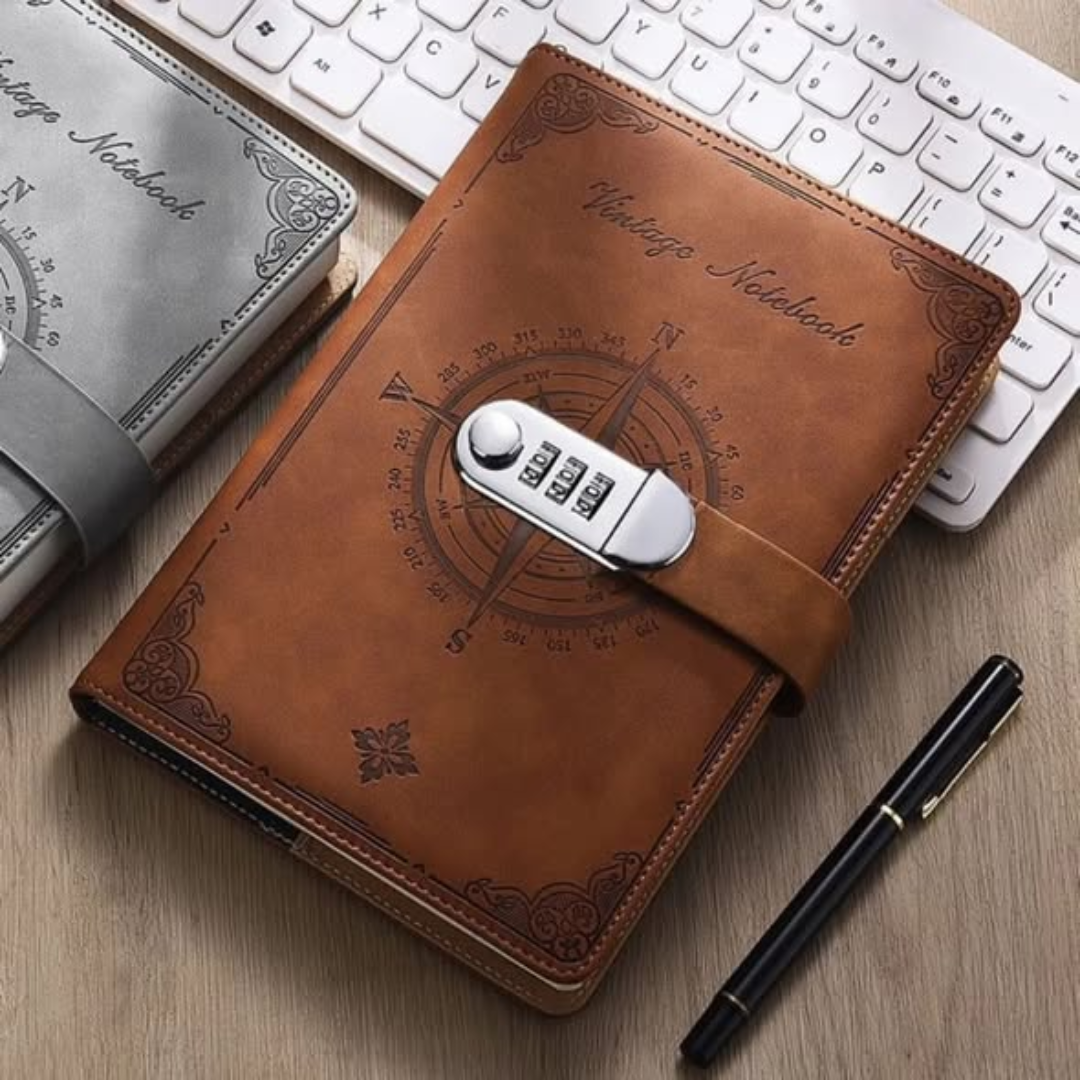 Executive Diary with Combination Lock