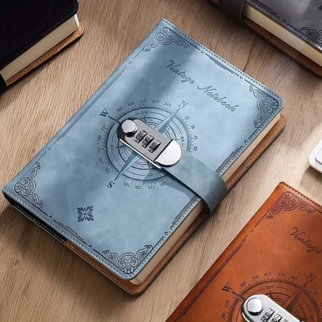 Executive Diary with Combination Lock