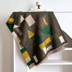 Double-Sided Cashmere Scarf for Women