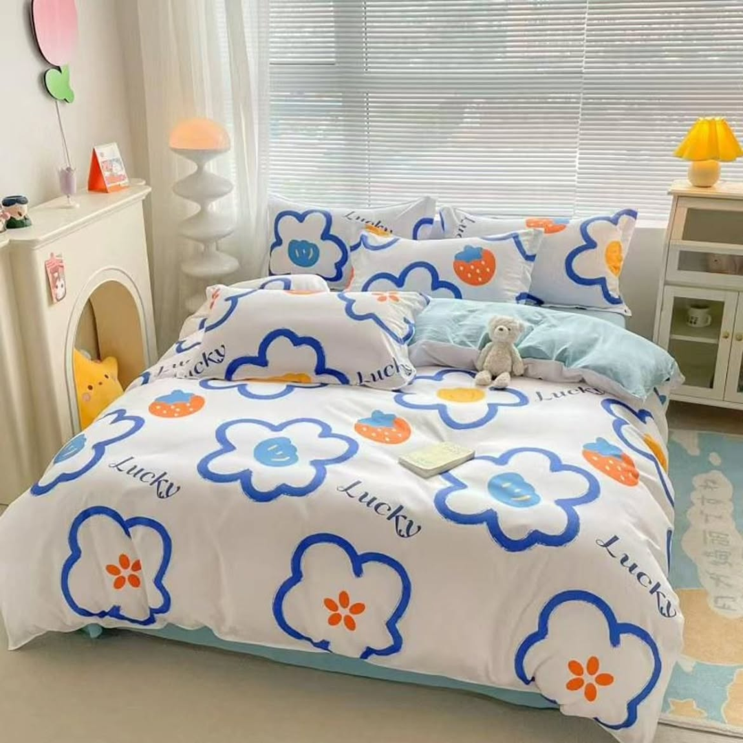 Printed Cotton Duvet Cover Sets