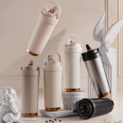 Stainless steel insulated coffee tumbler