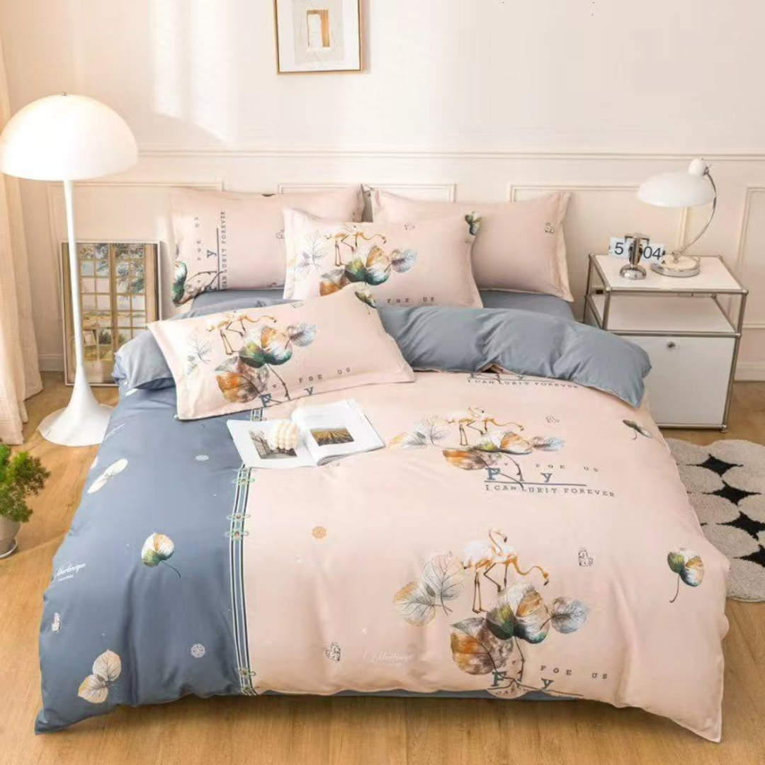 Printed Cotton Duvet Cover Sets