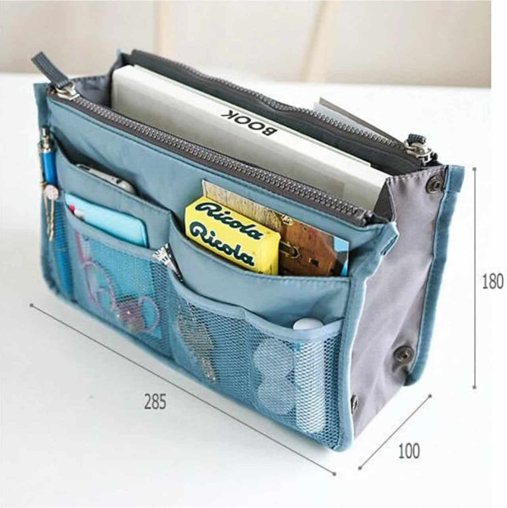 Multipurpose Waterproof 13 Pocket Mini Bag Organizer