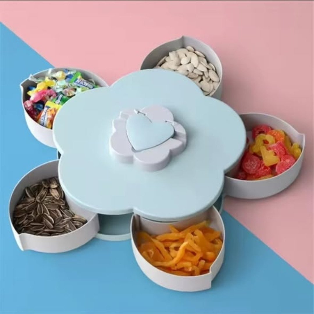 ROTATING PETAL TRAY SNACK