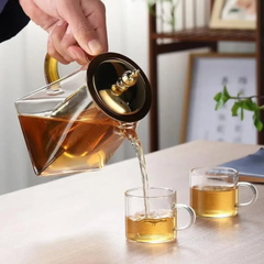 Heat Resistant Glass Teapot
