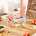 Hand Push Garlic Cutter