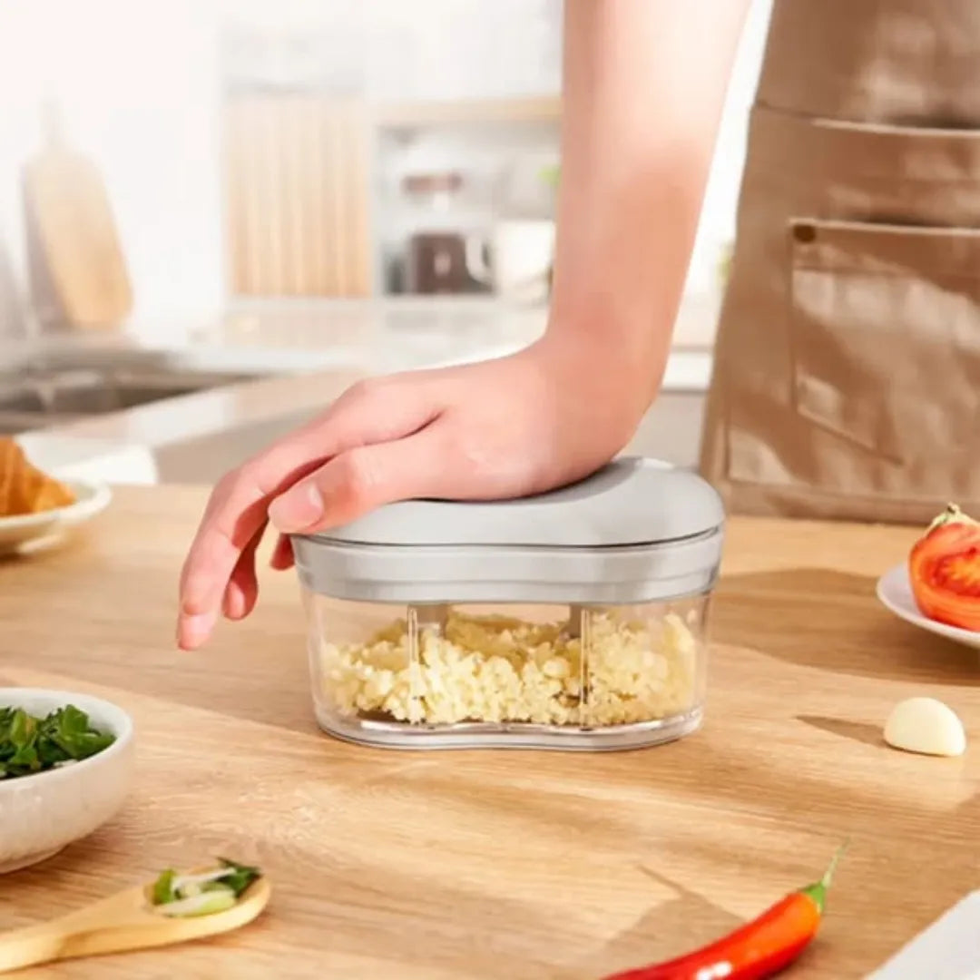 Hand Push Garlic Cutter