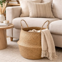 Seagrass Rattan Storage Basket
