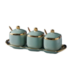 Skyline Gold Sugar Dish
