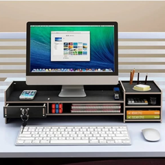Bamboo Monitor Stand Riser