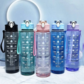 Large Capacity Sports clear Water Bottle