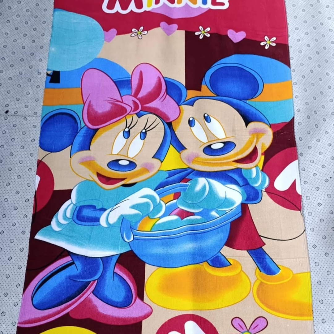 Cartoon Themed Kids Towel