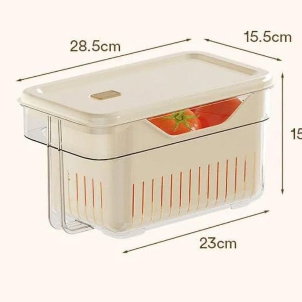 Fresh food fridge storage box