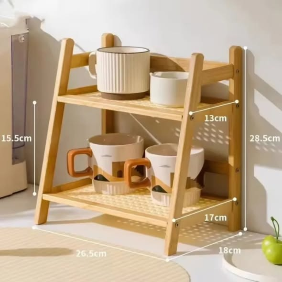 2-Tiers Desktop Organizer Shelves