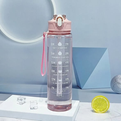 Large Capacity Sports clear Water Bottle