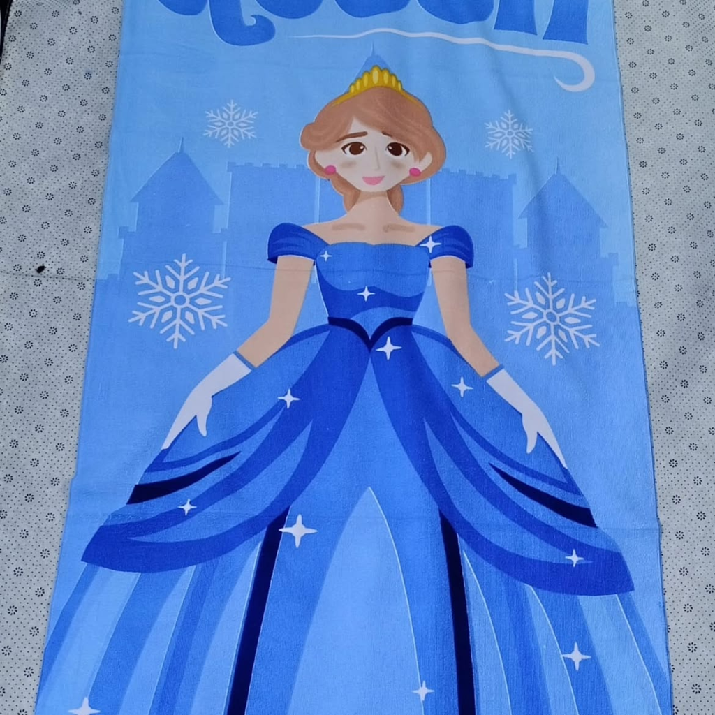 Cartoon Themed Kids Towel