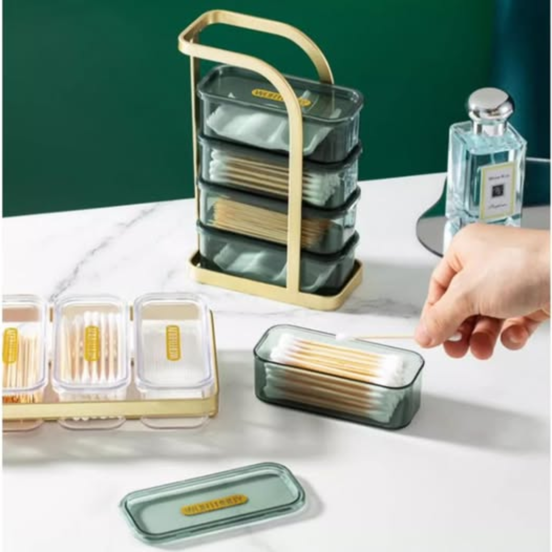 Cosmetic Organizer Tray Tower