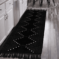 Bohemian Geometric Rugs with Tassels