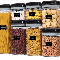 Acrylic 7pcs Set Food Containers