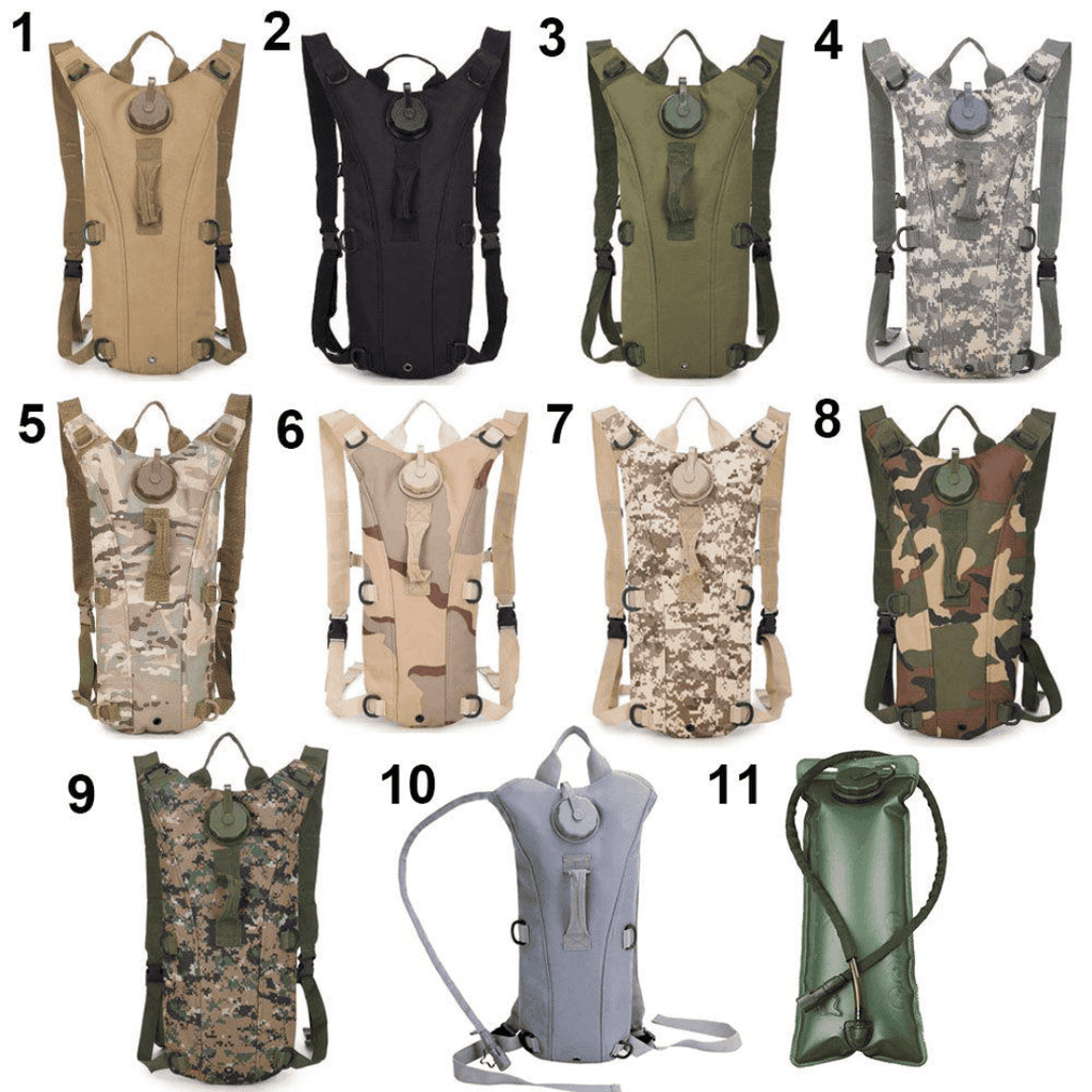 2-in-1 Hydration Backpack with 3L Insulated Water Bag