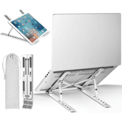 Metallic Adjustable Laptop Stand