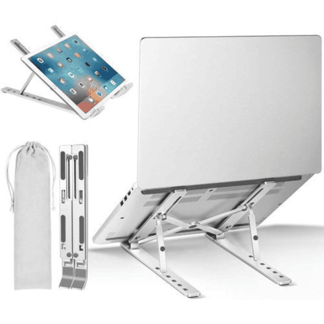 Metallic Adjustable Laptop Stand