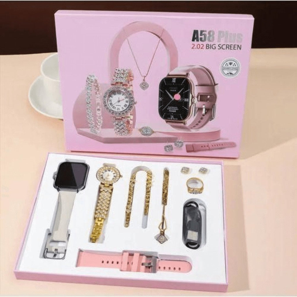 7-in-1 A58 Plus Smart Watch