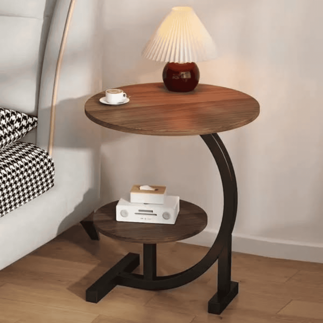 Double Layer Shape Side Table