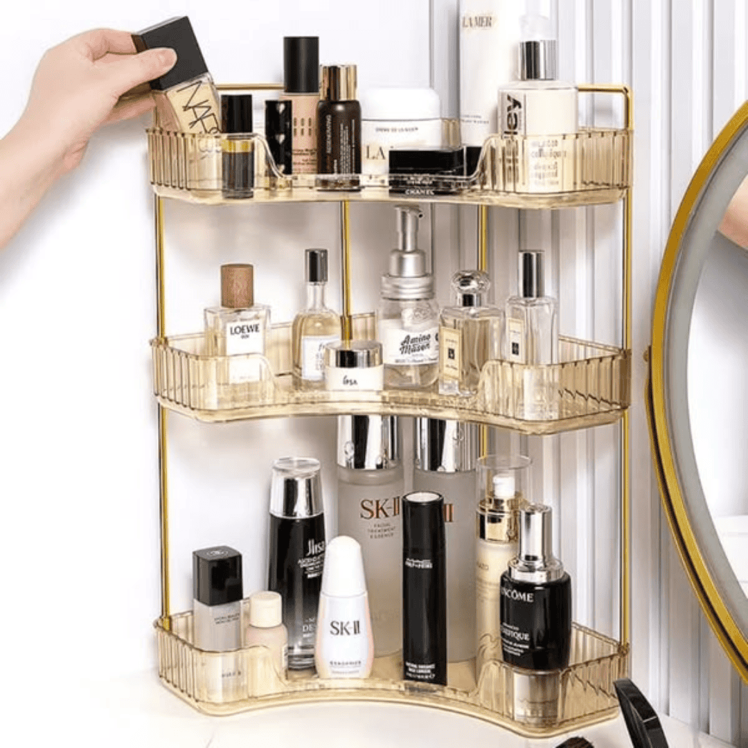 3 Tier Multipurpose Corner Storage Rack