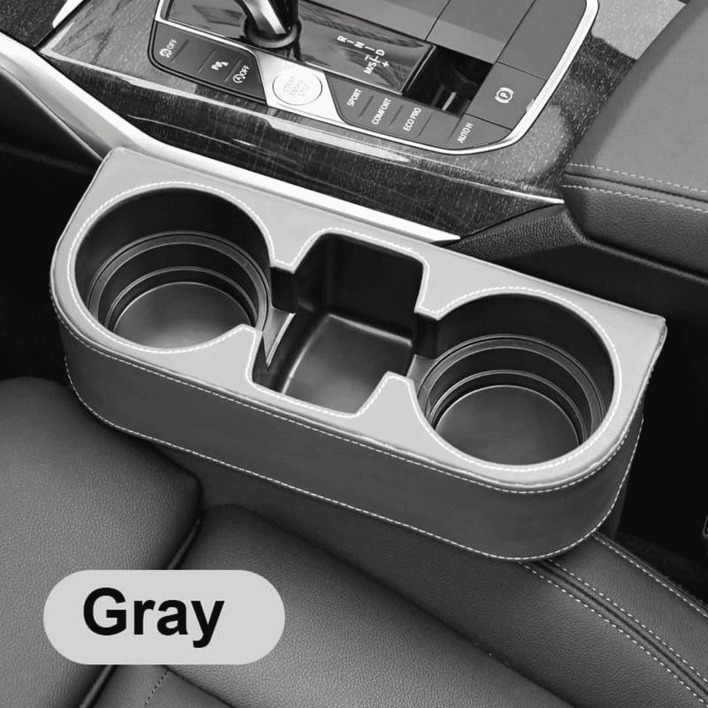 Car Cup Holder with Phone Holder and Double Side Holders