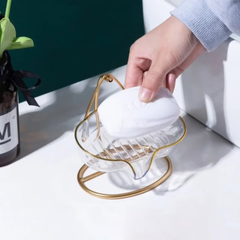 1PC Light Luxury Soap Dish